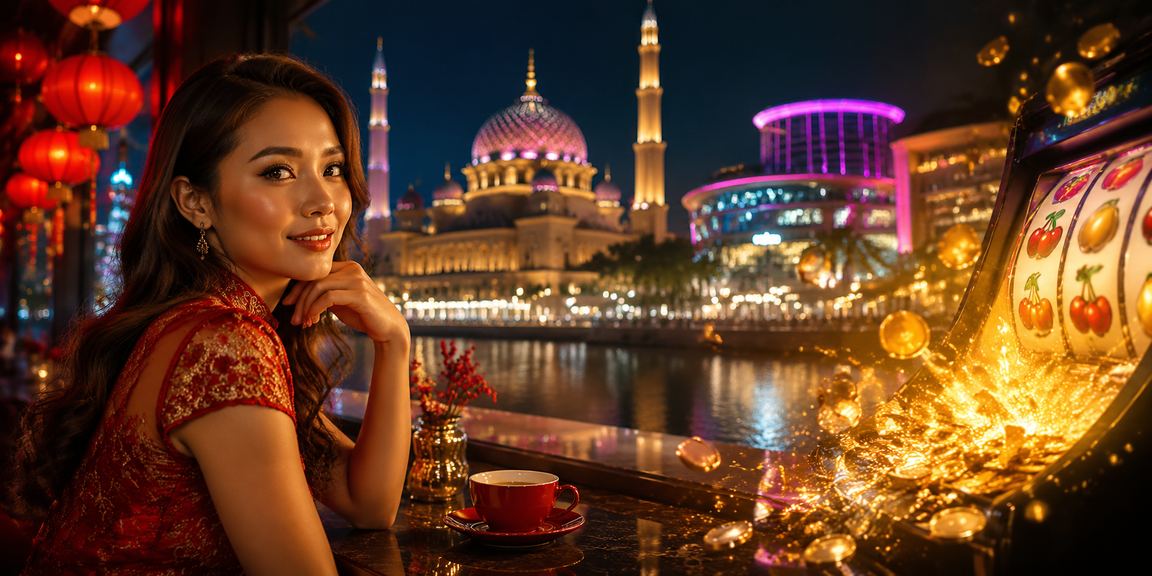 Permainan slot dalam talian di Putrajaya dengan tema gaya Malaysia yang meriah